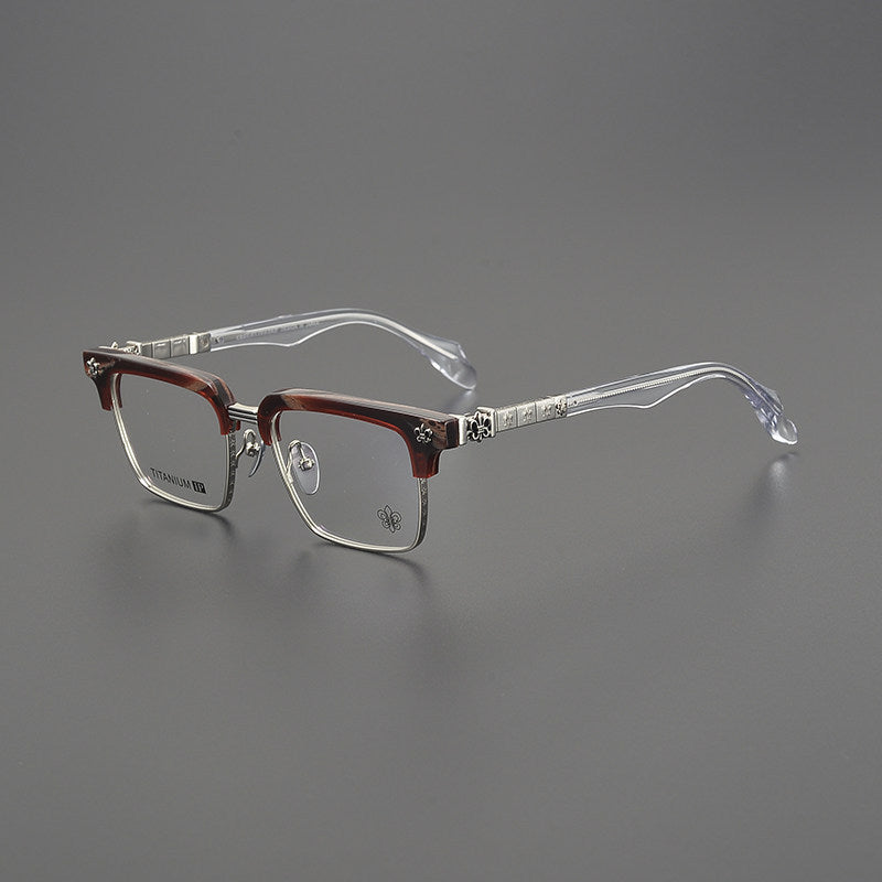 Chrome Hearts Style Hand-Carved Eyewear