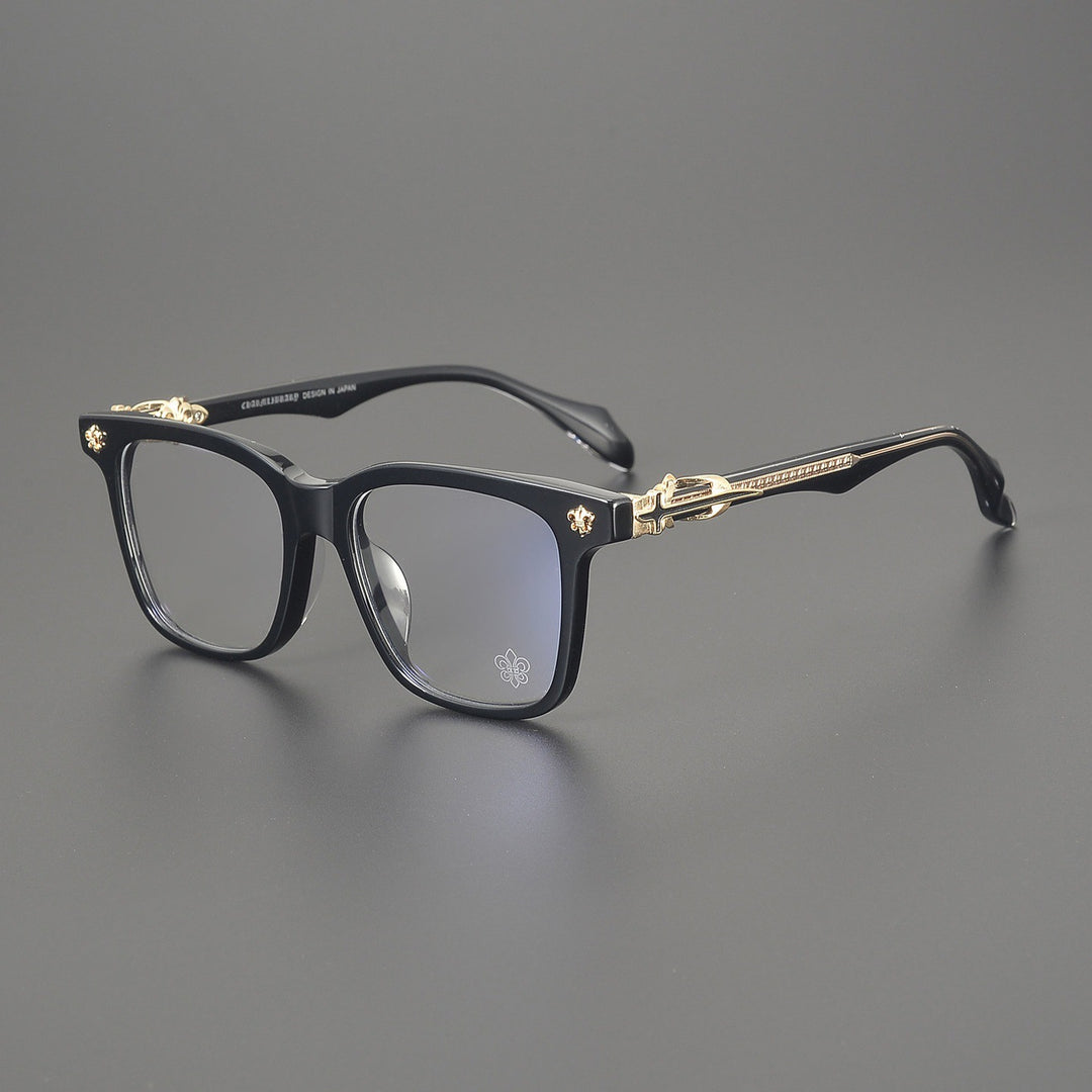Chrome Hearts Premium Retro Oversized Square Eyeglasses