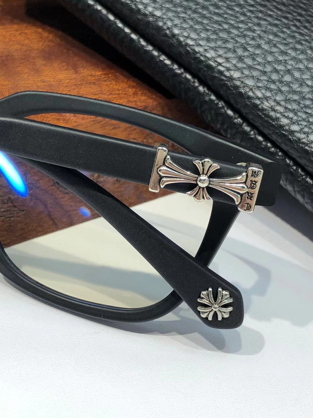 Chrome Hearts classic large frame simple glasses frame