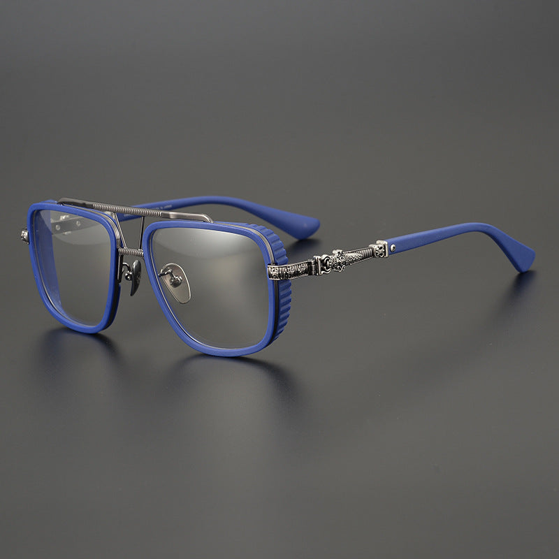 Chrome Hearts Double-Bridge Eyewear with Premium Engraving