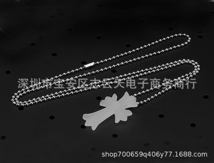 Chrome Hearts colorful necklace