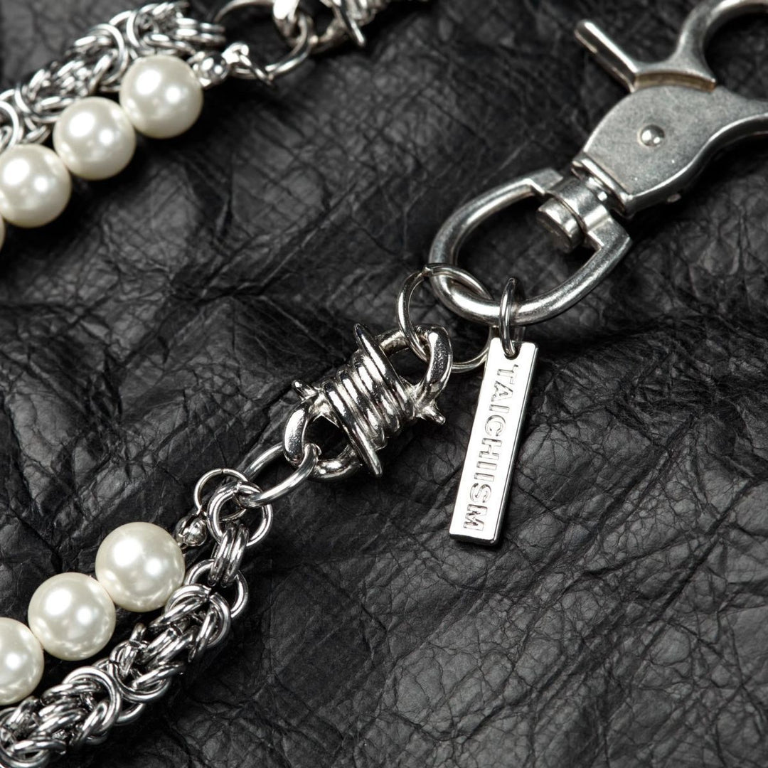 Pearl & Turquoise Jeans Chain