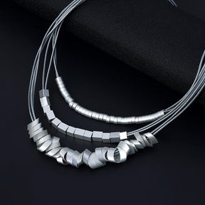 thnic Multi-Layer Clavicle Necklace