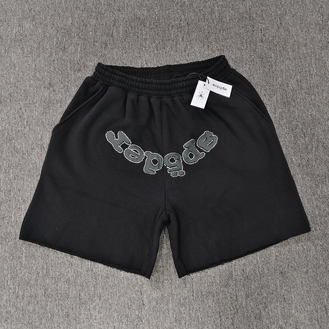 Sp5der retro drawstring basketball shorts