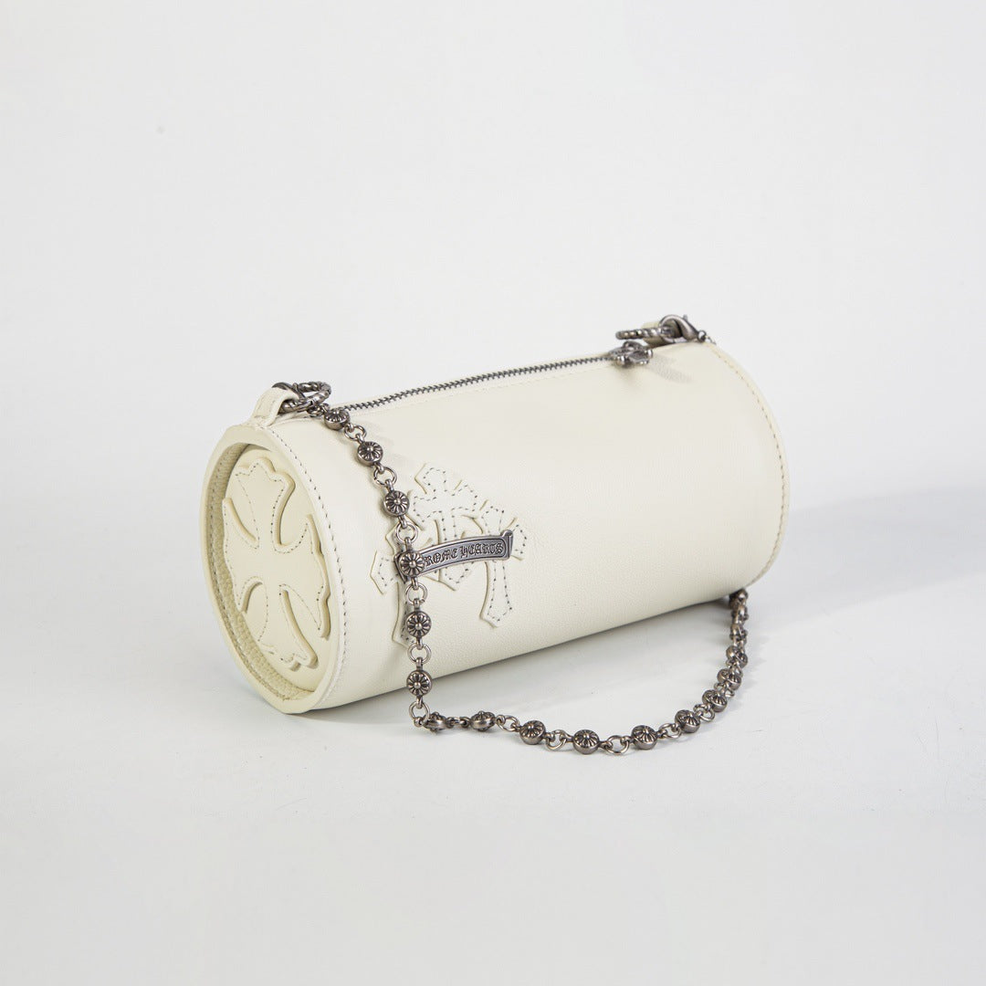 Chrome Hearts cross pencil mini cylindrical handbag
