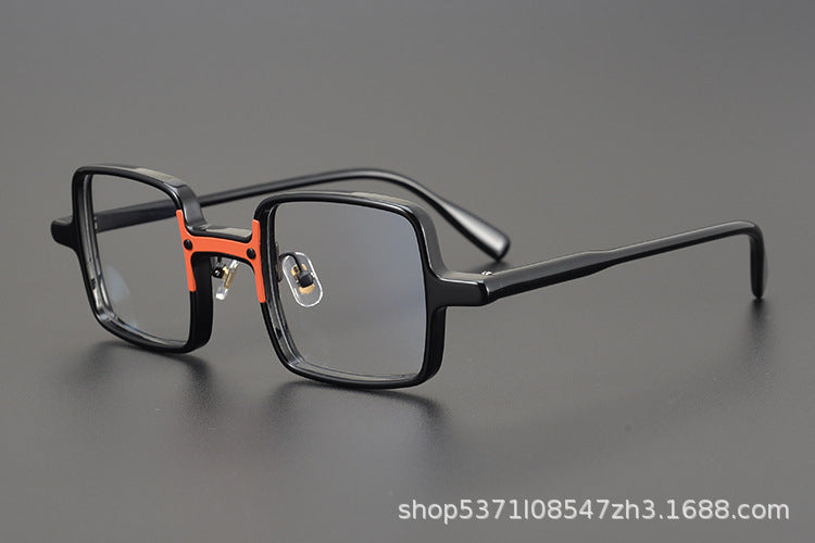 Retro Square Large Frame Glasses