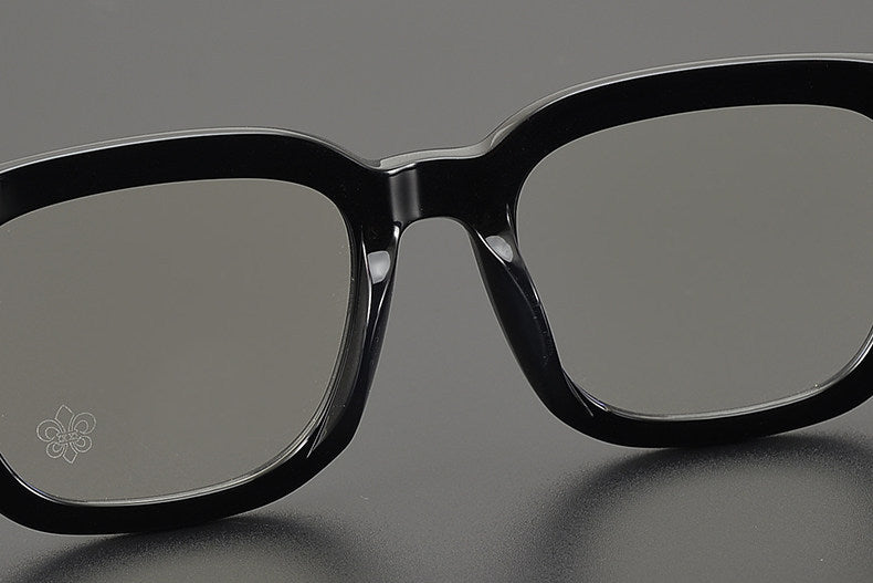 Chrome Hearts large frame clear lens glasses
