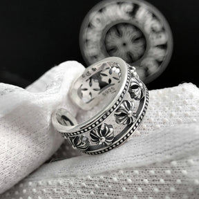 chrome hearts six-pointed star ring