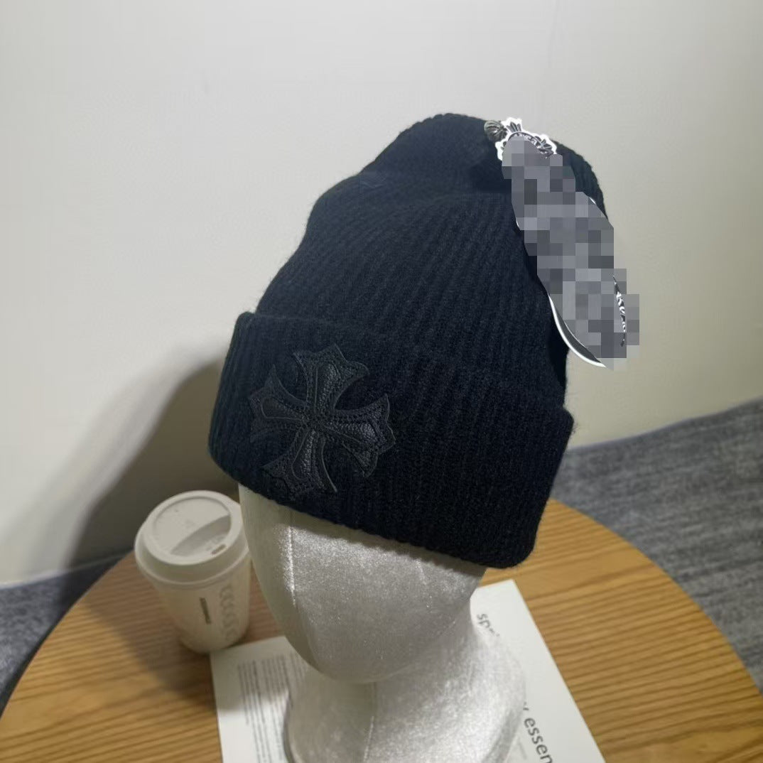 Chrome Hearts embroidered knitted hat