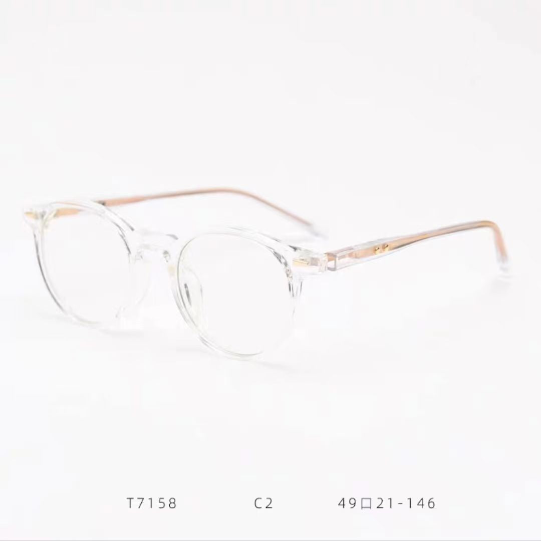 Boston Style Rivet Details Prescription Glasses