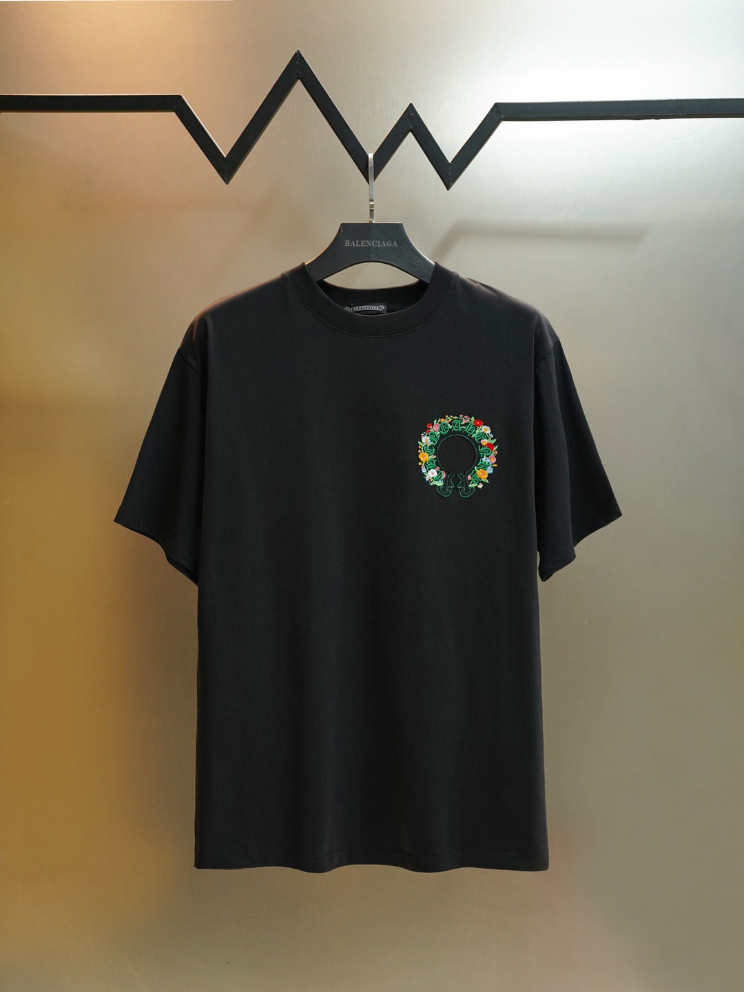 Chrome Hearts Colorful Tree Planting Garden Embroidery T-Shirt
