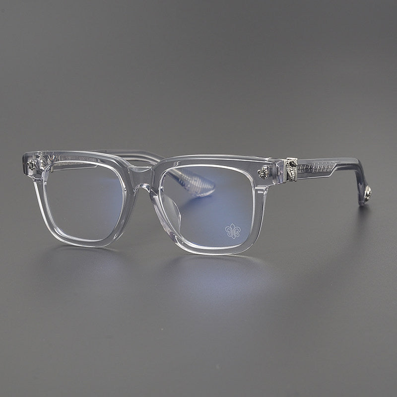 Chrome Hearts carved snake logo glasses