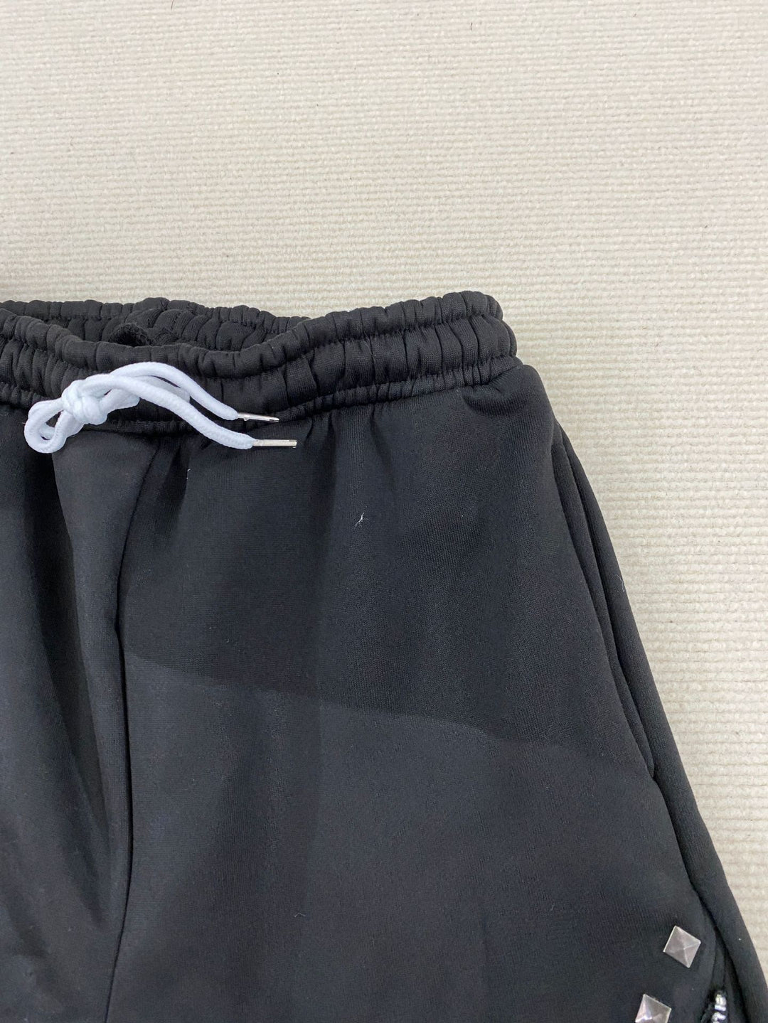 Heavy-duty Knitted Zipper Street Style Trousers