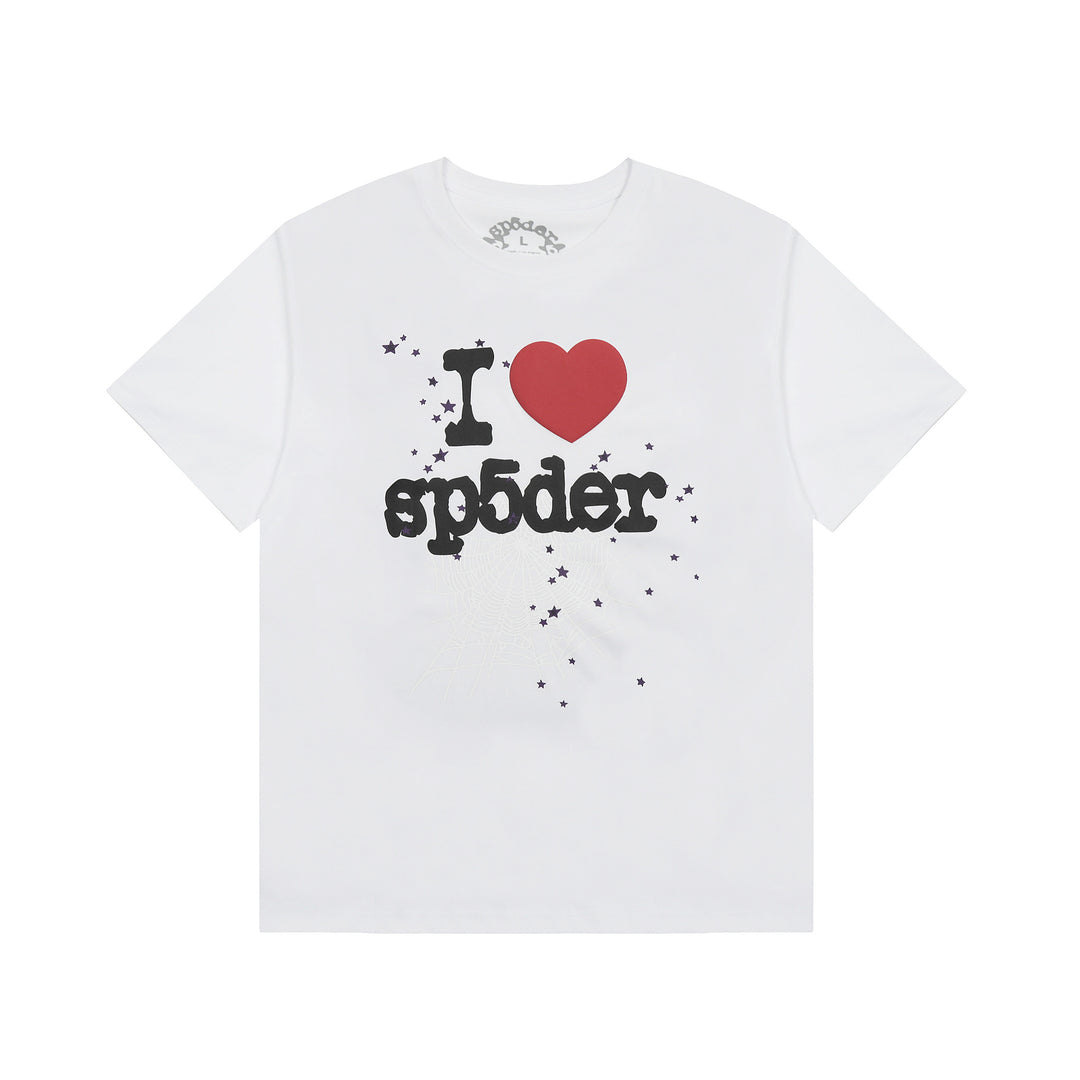 Sp5der Foam Letter 555 Short-Sleeve T-Shirt
