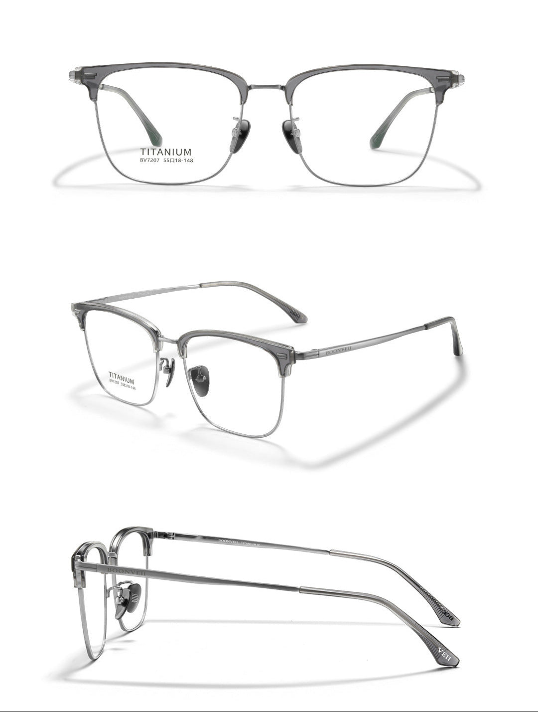 Business Eyebrow Frame Prescription Glasses