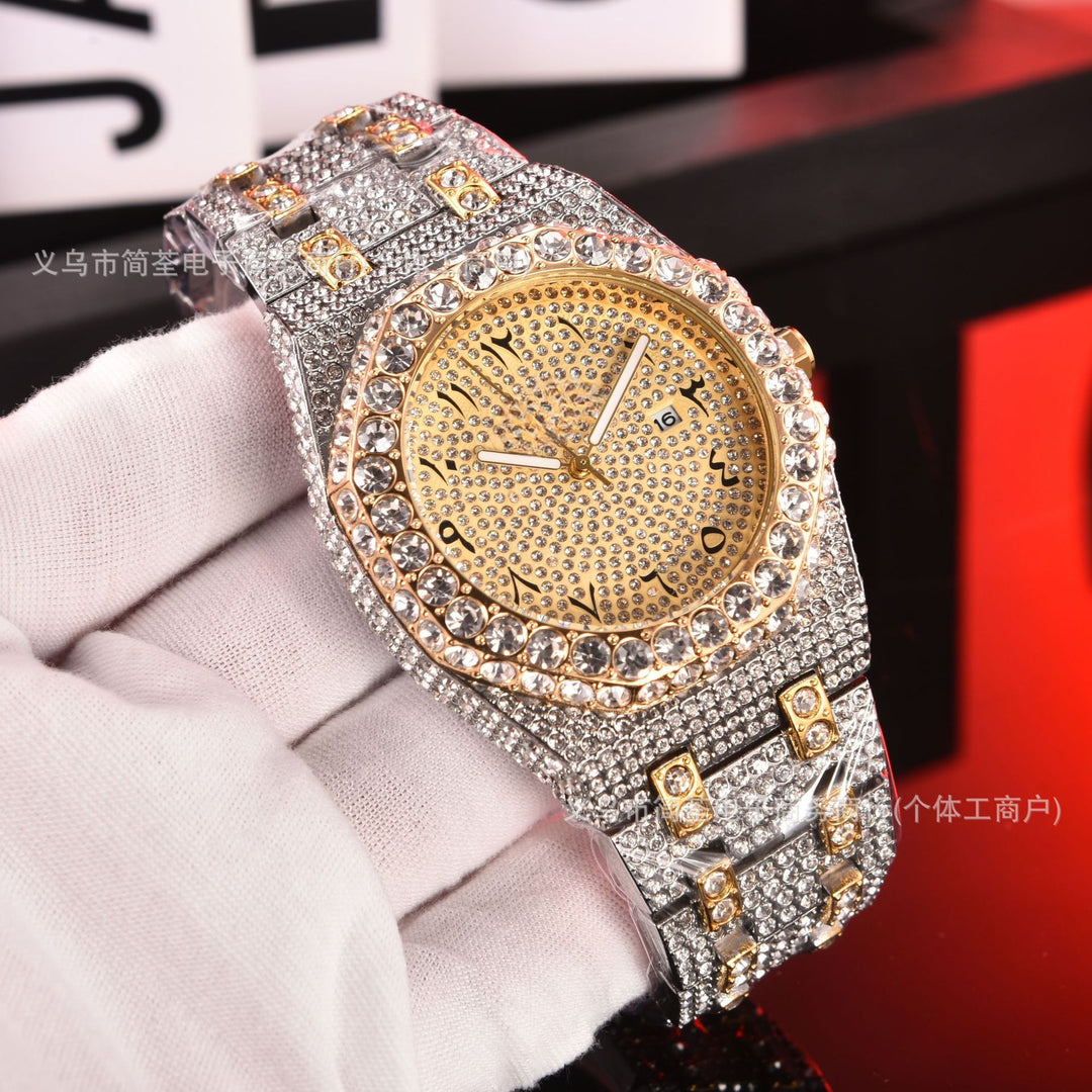AP Full-Diamond Quartz Watch