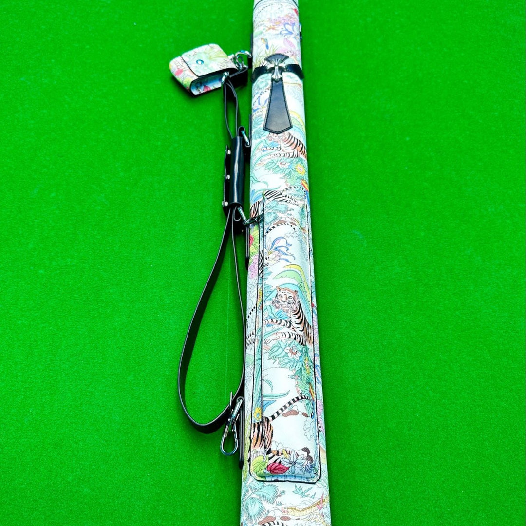 Chrome Hearts double-hole double-hole cue.