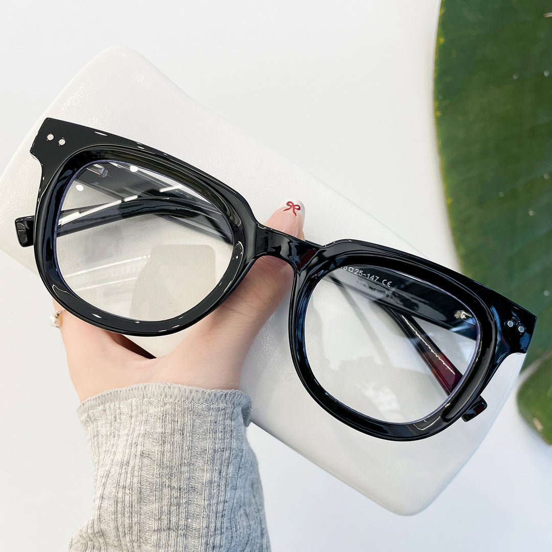 Classic Retro Thick-Frame TR90 Glasses