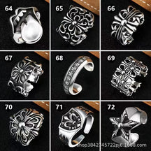 chrome hearts S925 silver open ring