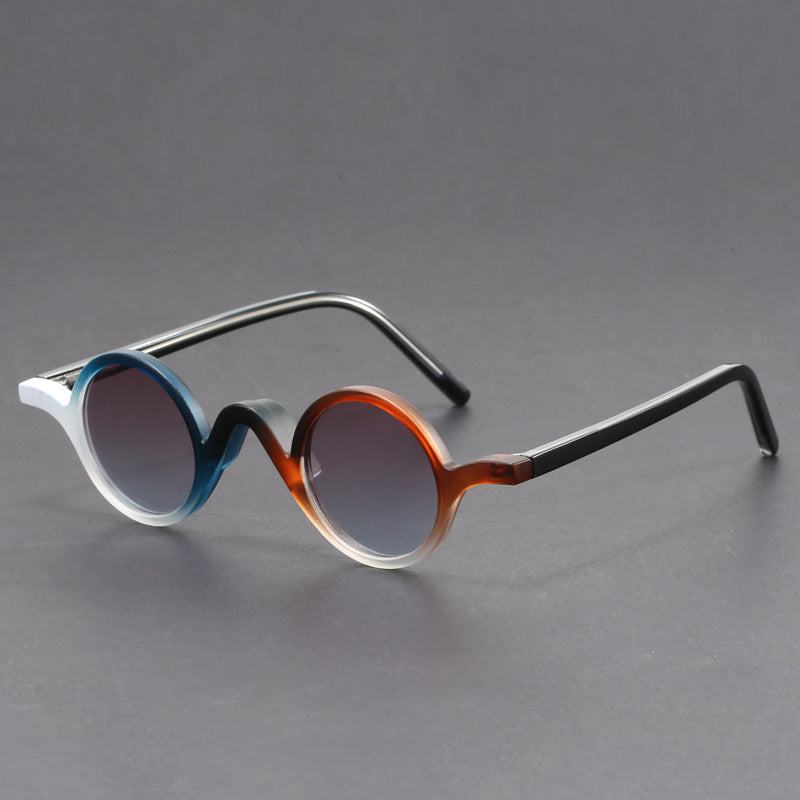 Punk Retro Small Round Sunglasses