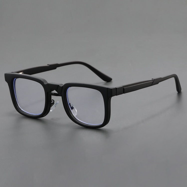 Modern square large-face polarized glasses