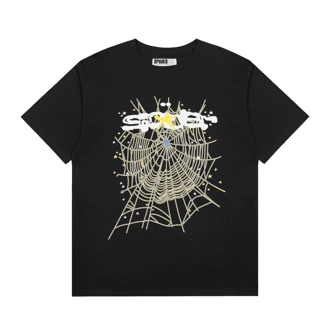 Sp5der Foam Letter 555 Short-Sleeve T-Shirt