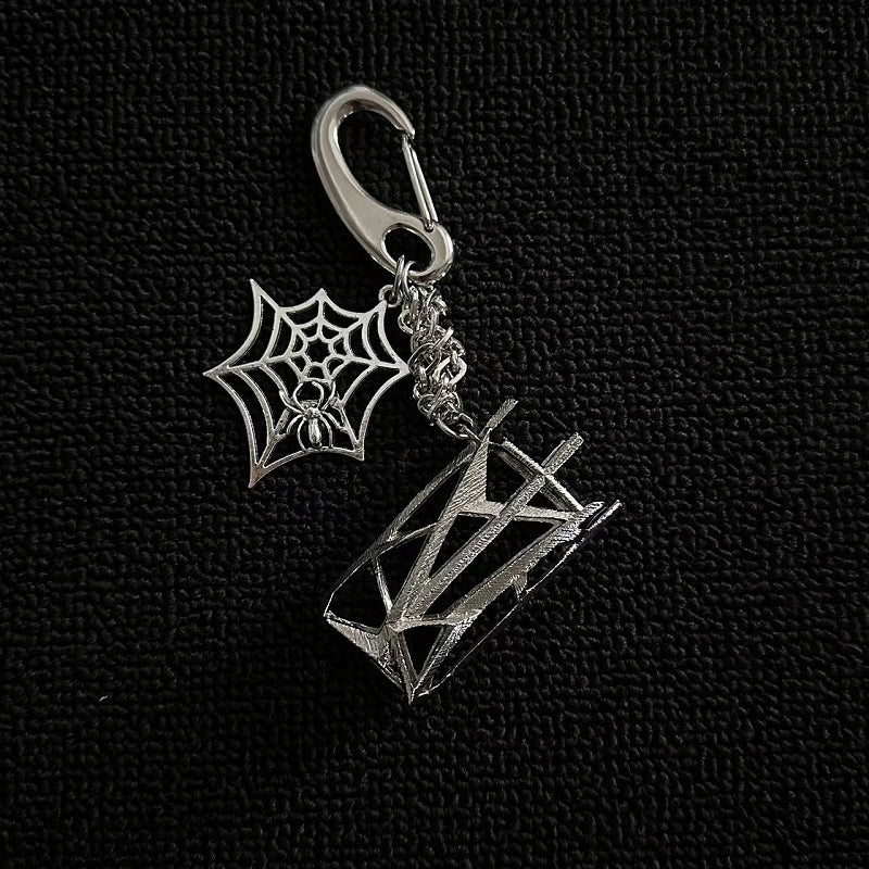 Creative Lighter Case Punk Y2K Street Keychain