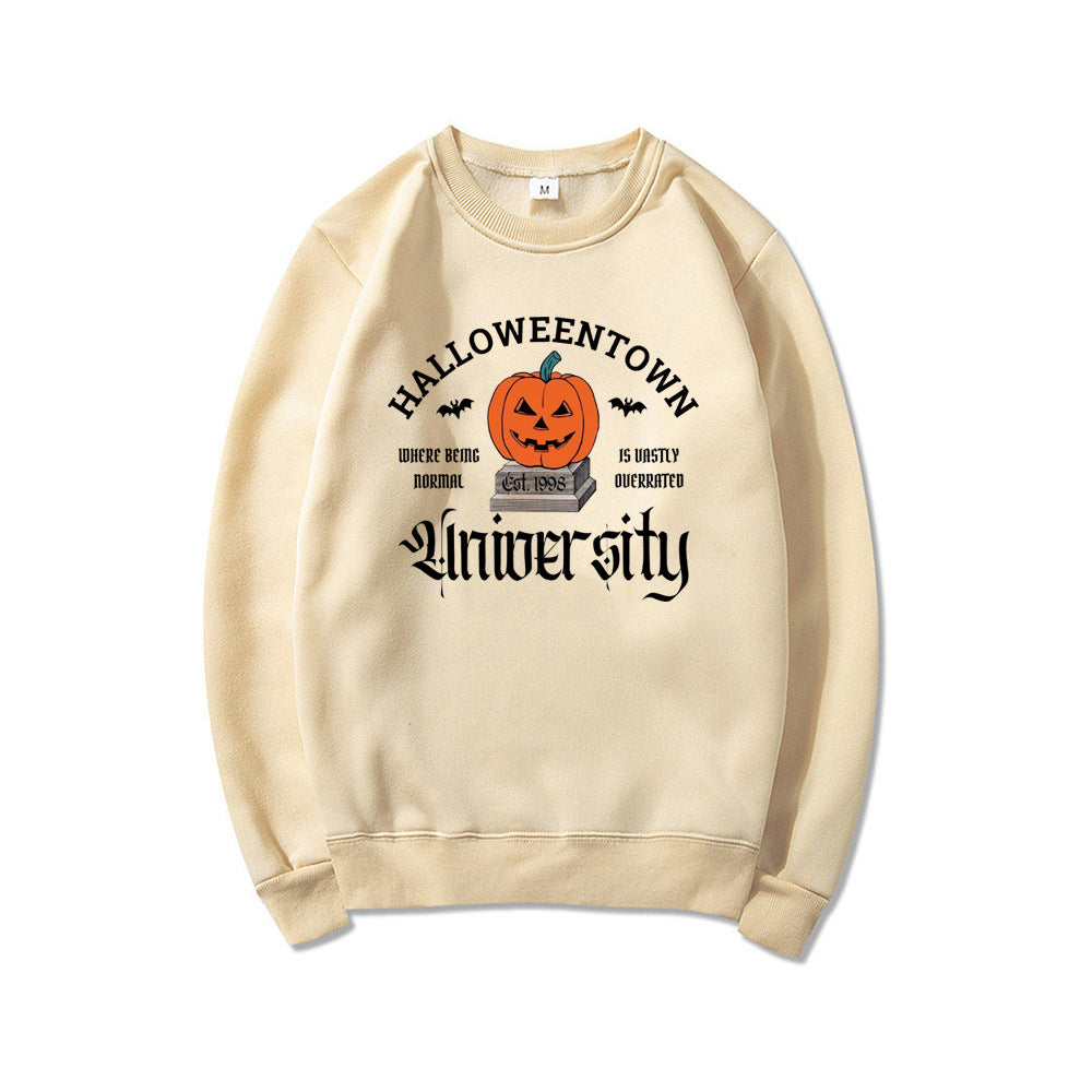 Halloween evil pumpkin head sweatshirt