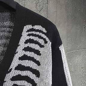 Halloween knitted cardigan sweater