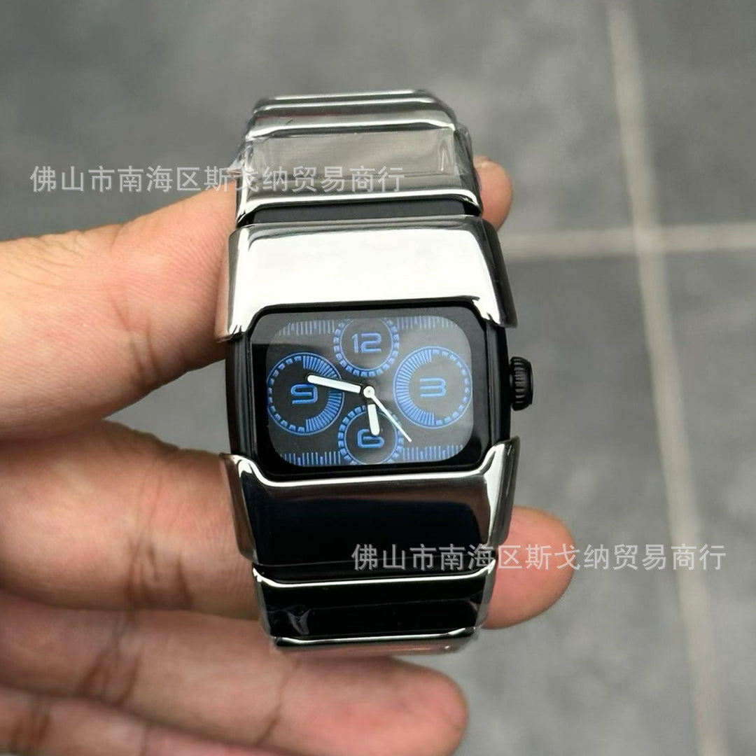 Y2K Futuristic Retro LED Digital Watch