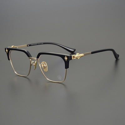 Chrome Hearts Dagger Cross Full Rim Glasses