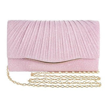 Rhinestone-encrusted dress bags/makeup bags