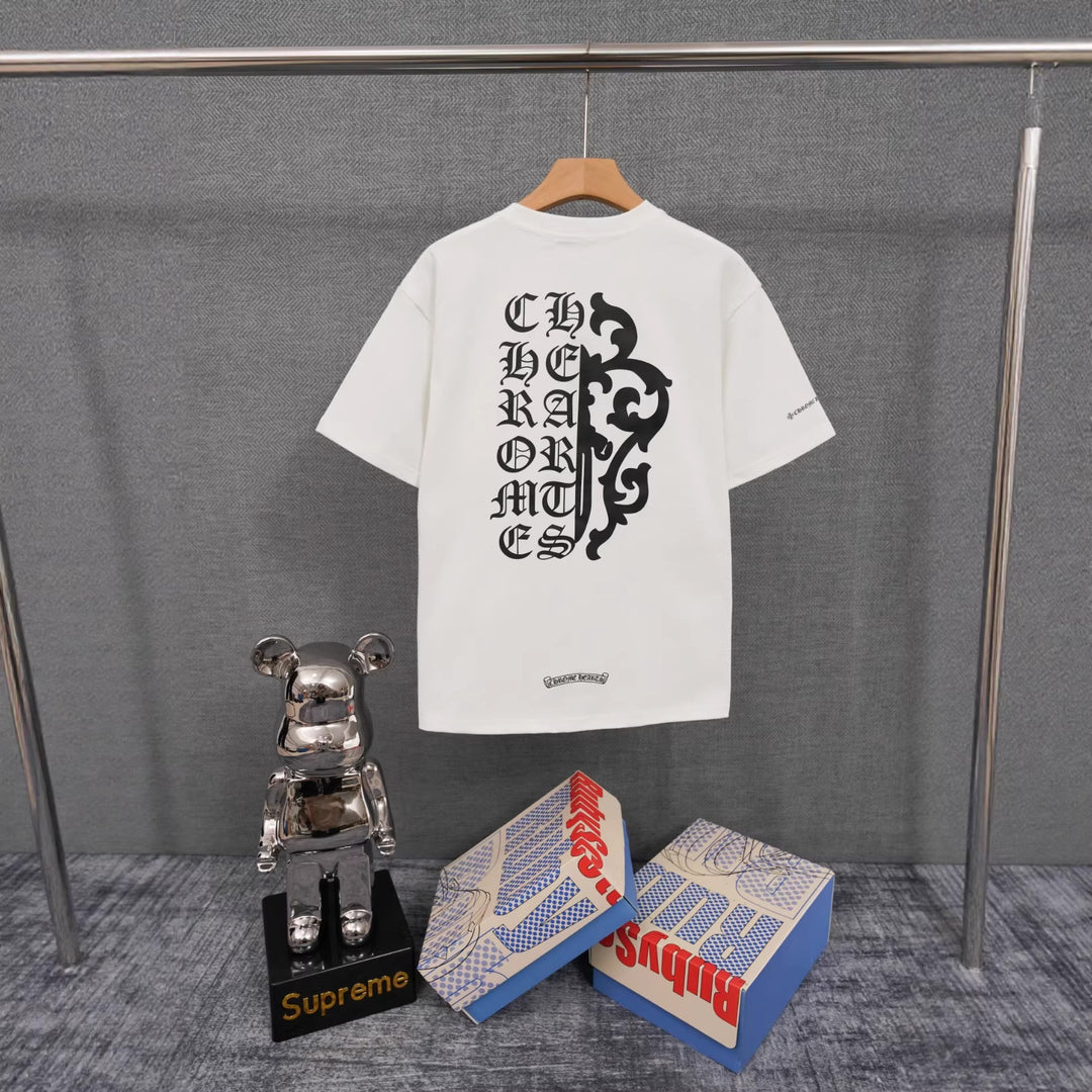 Chrome Hearts Summer Printed Short-Sleeve T-Shirt