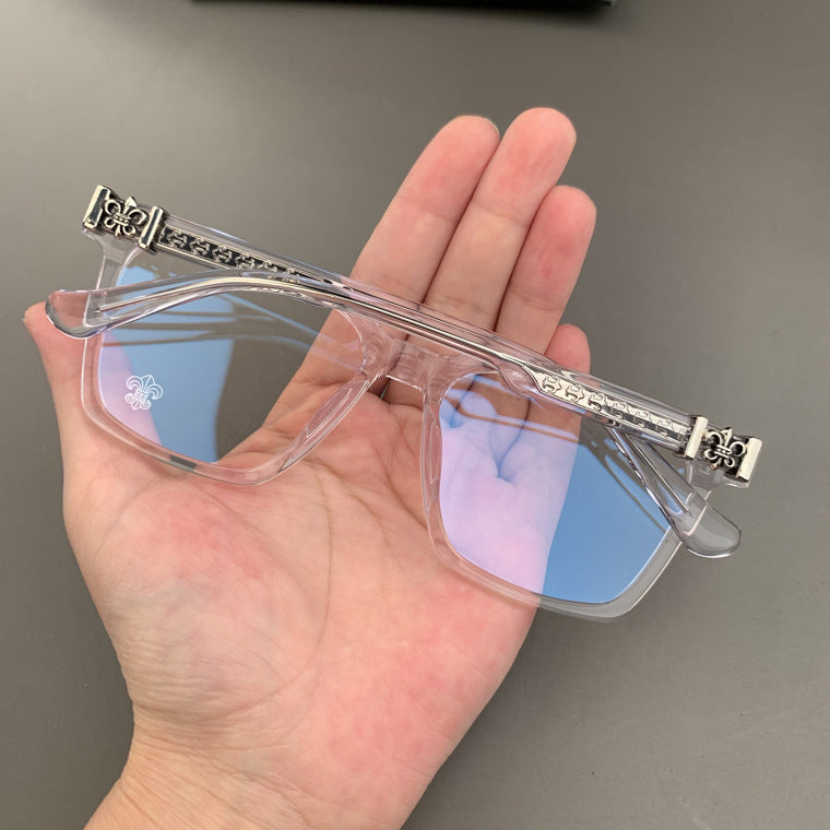 Chrome Hearts large square frame eyeglasses