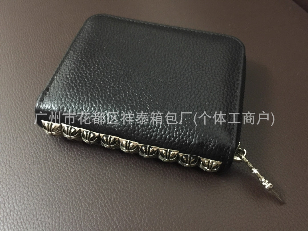 Chrome Hearts short multi-functional wallet