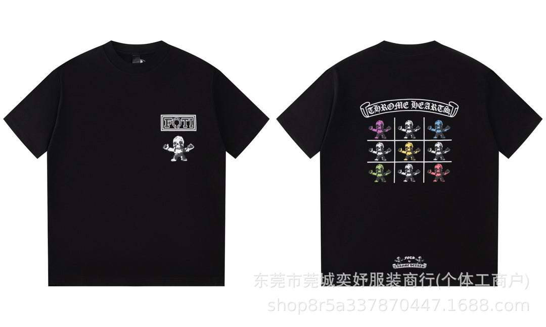 Chrome Hearts Sanskrit Print Short-Sleeve T-Shirt