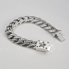 Five-star pattern bracelet