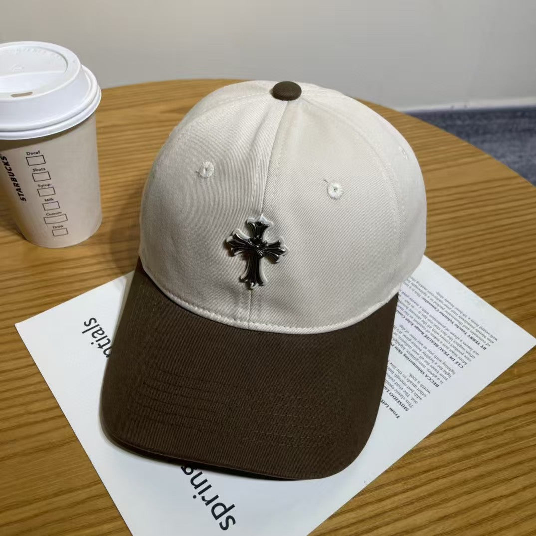 Chrome Hearts Ripped Denim Baseball Cap