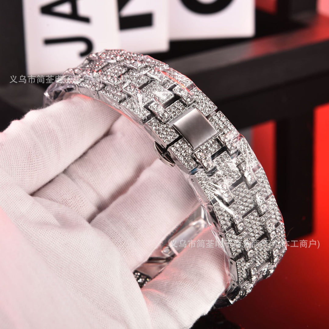 AP Full-Diamond Quartz Watch