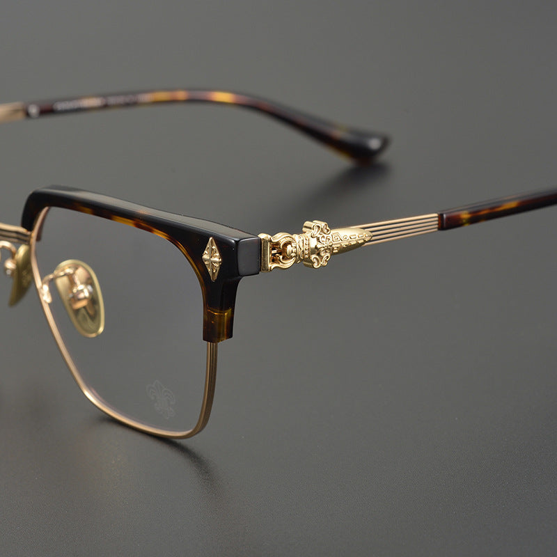 Chrome Hearts Dagger Cross Full Rim Glasses