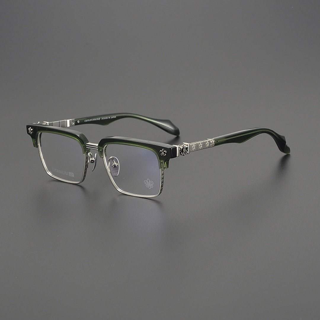 Chrome Hearts Business Browline Eyeglass Frames