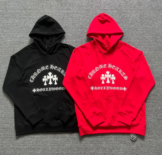 Chrome Hearts Cross Horseshoe Pullover Hoodie