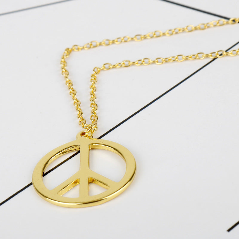 peace sign necklace