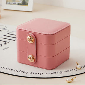 Three-layer magic cube jewelry box
