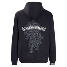 chrome hearts hoodie cardigan pure cotton