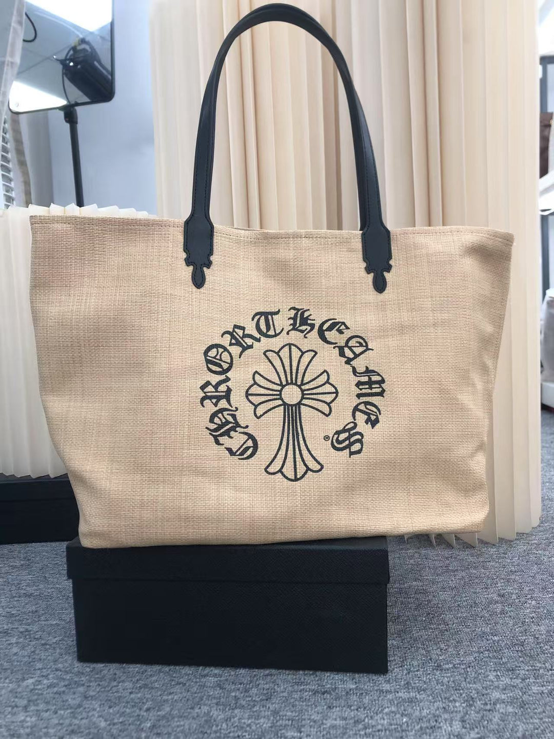 Chrome Hearts woven large capacity shoulder bag