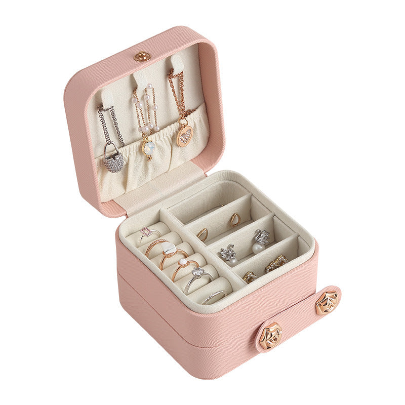 Three-layer magic cube jewelry box