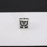 chrome hearts cross anchor square ring