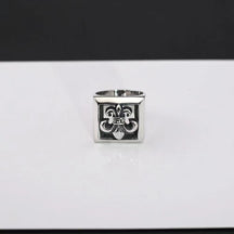 chrome hearts cross anchor square ring