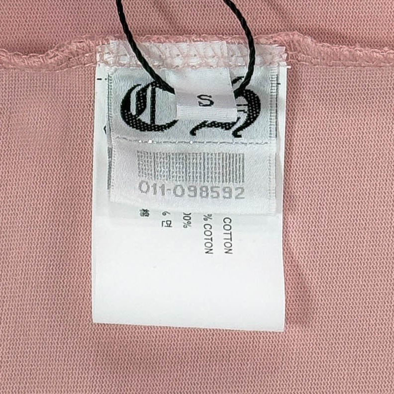 Chrome Hearts heavy-duty cross-stitch embroidery T-shirt